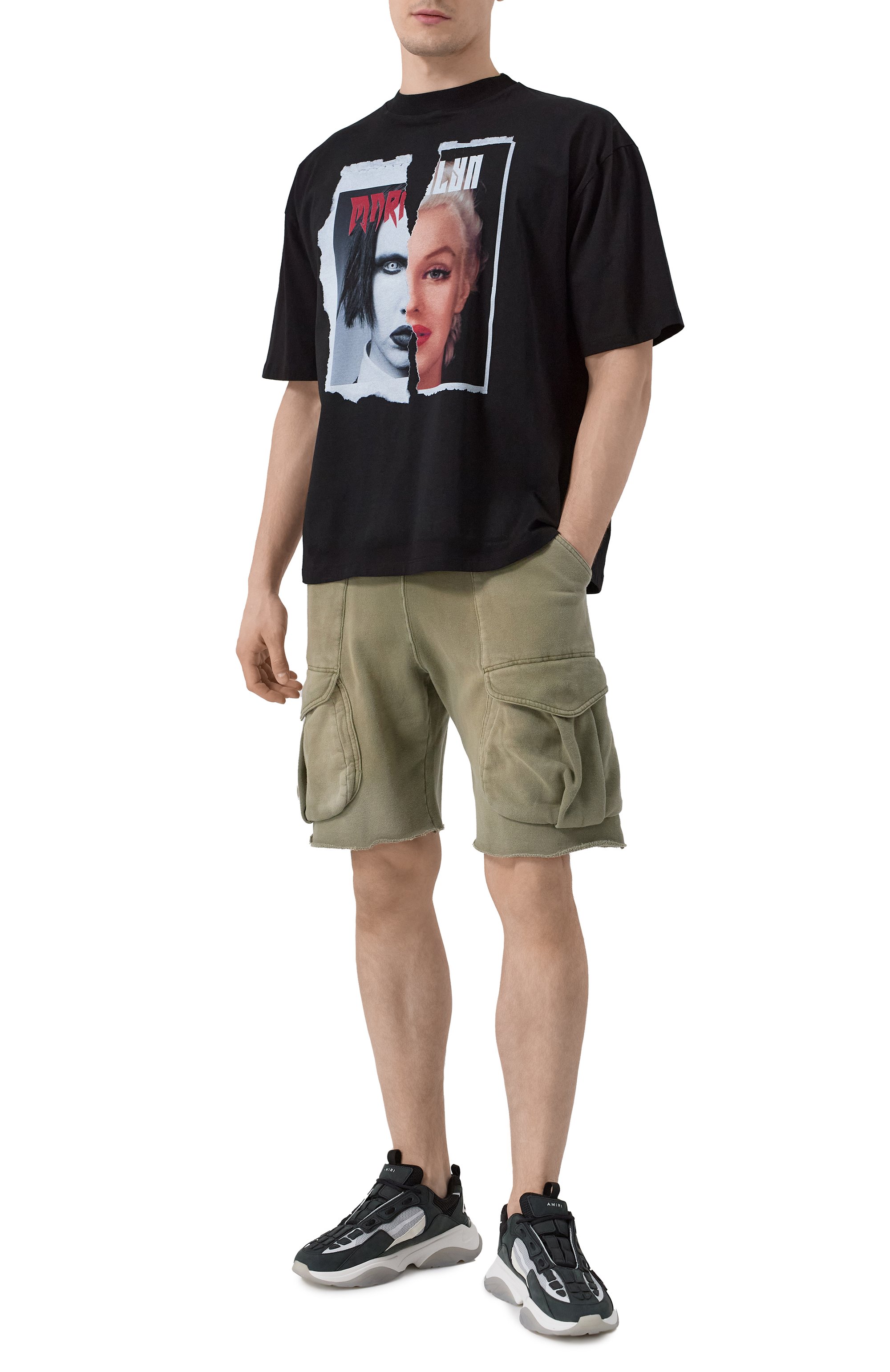 Хлопковые шорты R13, арт. R13MK253-001BD, фото 2