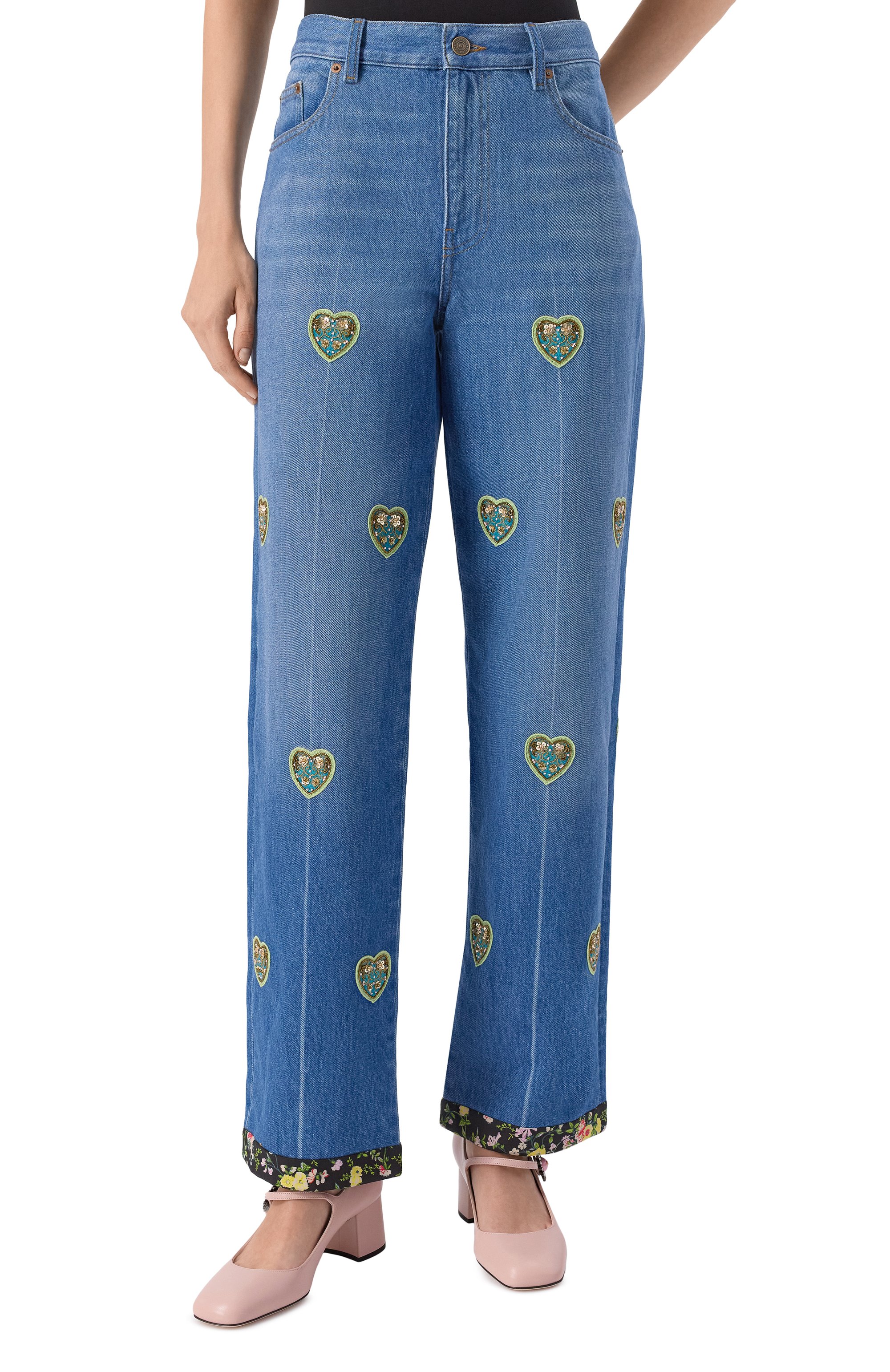 Джинсы VALENTINO, арт. 7B3DD20C/9KH, фото 3