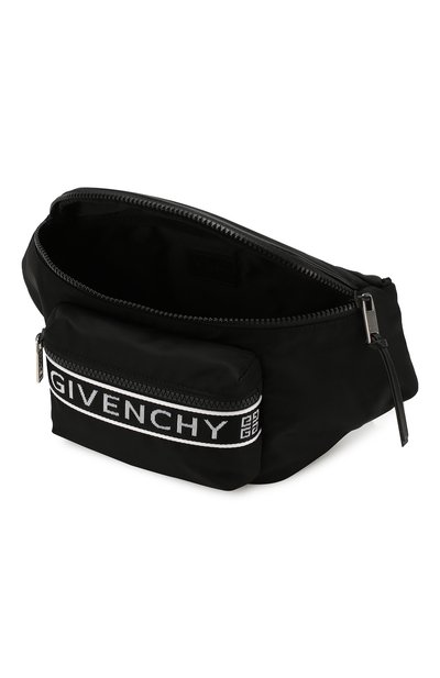 Текстильная поясная сумка 4g GIVENCHY черного цвета по цене 74700 руб., арт. BK504SK0B5, фото 4 Текстильная поясная сумка 4g GIVENCHY, арт. BK504SK0B5, фото 4