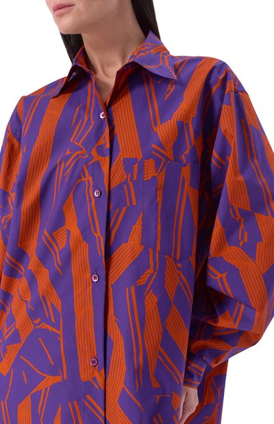 Хлопковое платье DRIES VAN NOTEN, арт. 131031/3003, фото 4