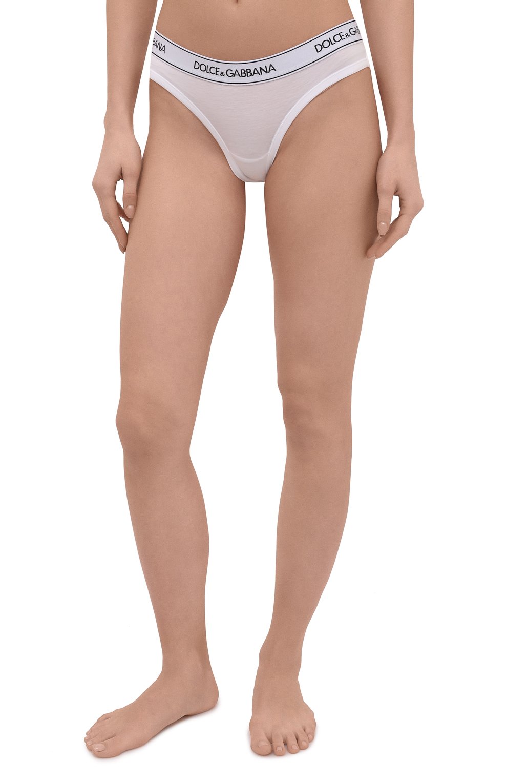 Трусы-слипы DOLCE & GABBANA белого цвета по цене 6535 руб., арт. 02C09T/FUGJT, фото 2 Трусы-слипы DOLCE & GABBANA, арт. 02C09T/FUGJT, фото 2