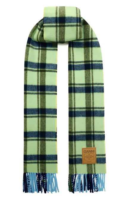 Женский шерстяной шарф GANNI, арт. A6935