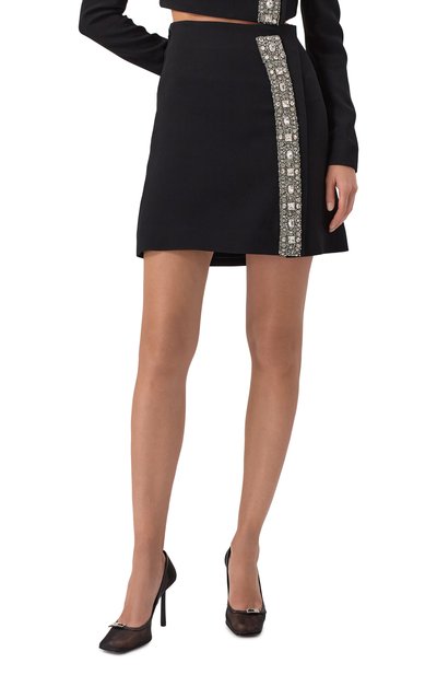 Юбка с отделкой стразами ZUHAIR MURAD, арт. RSK25055/CRCA016, фото 3