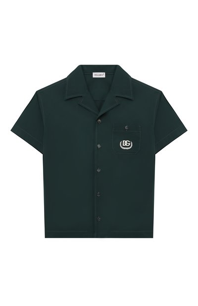 Хлопковая рубашка DOLCE & GABBANA, арт. L43S74/G7N10