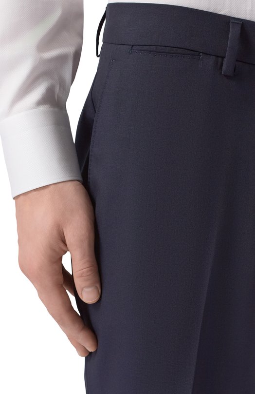 Шерстяные брюки Berwich SC/1 Синий  SC/1 Фото 5