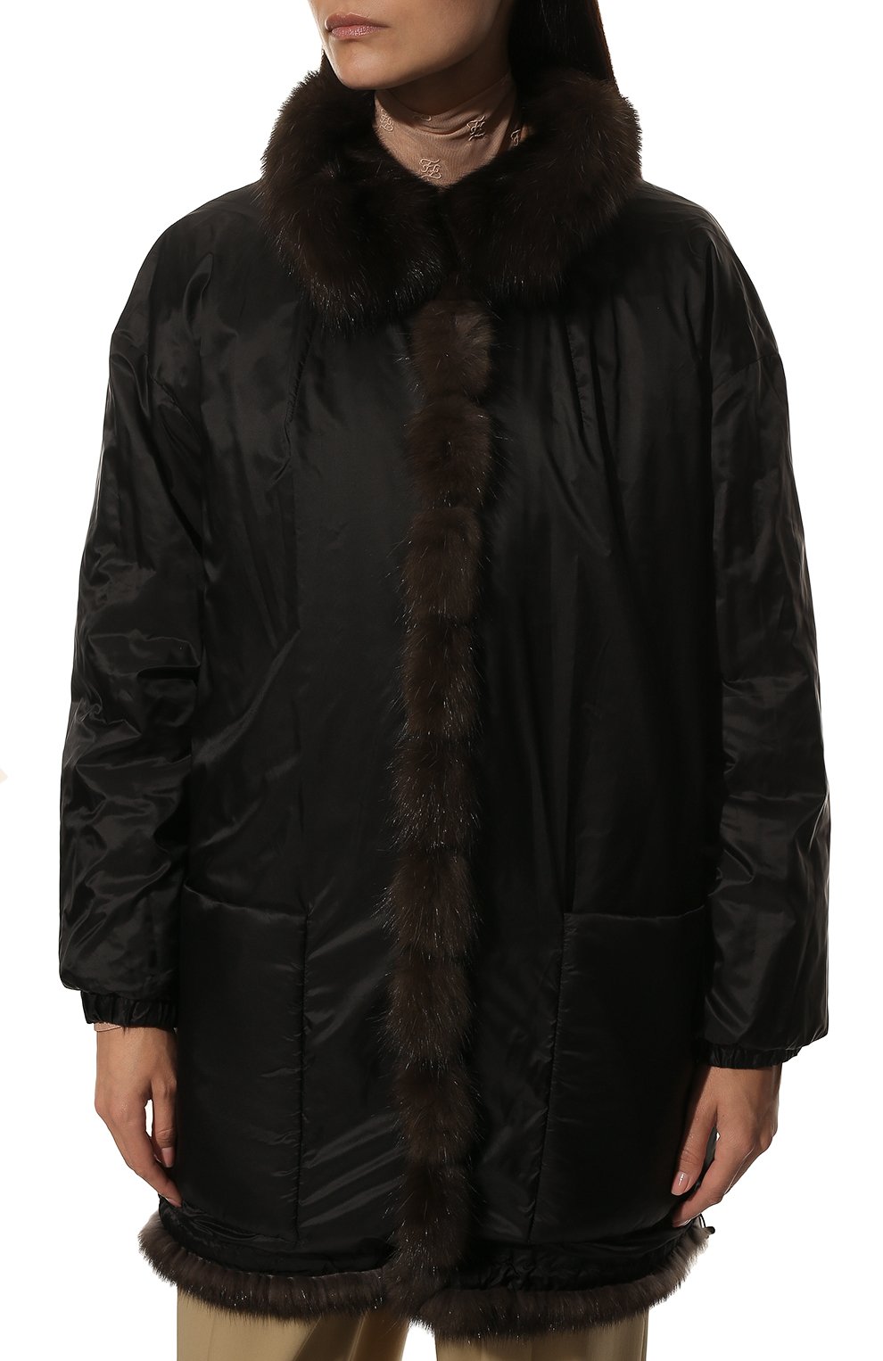 Двусторонняя шуба из меха соболя VICTORIA KUSENKOVA, арт. 723504006579, фото 6