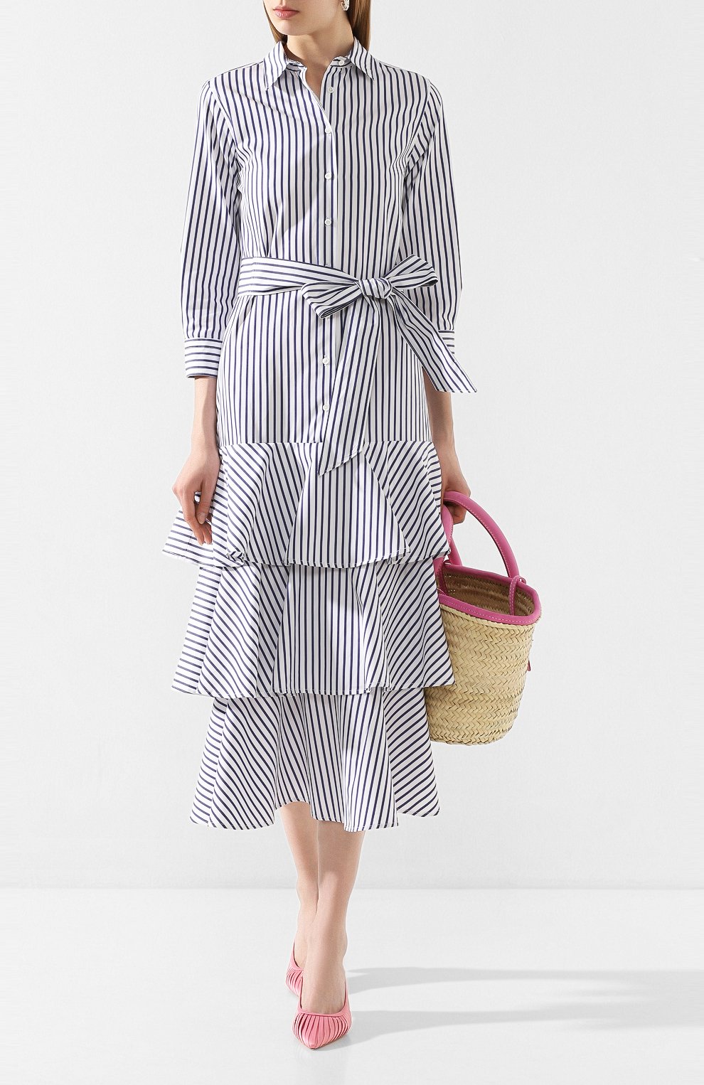 Хлопковое платье SARA ROKA, арт. MYNAXA/10-SS2010, фото 2