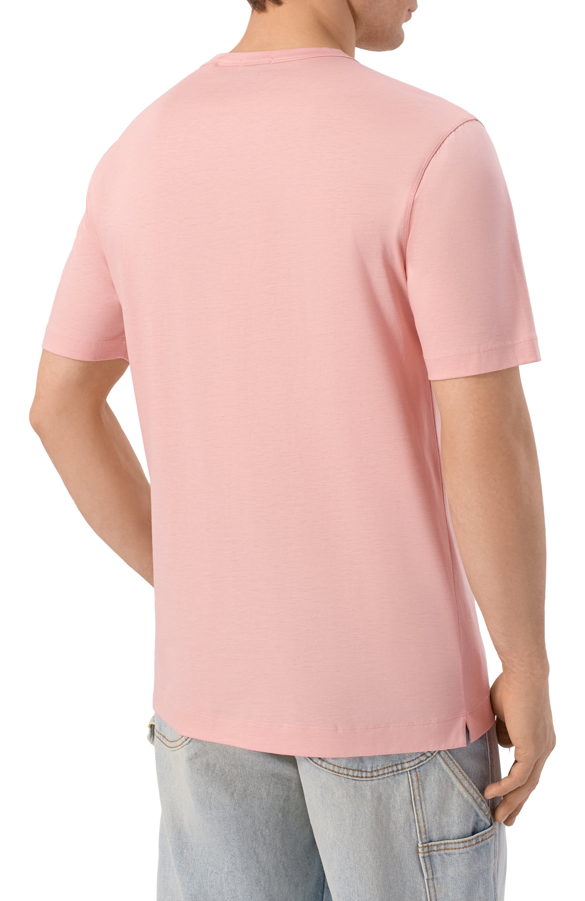 Футболка из лиоцелла и хлопка BOSS, арт. 50513674, фото 4