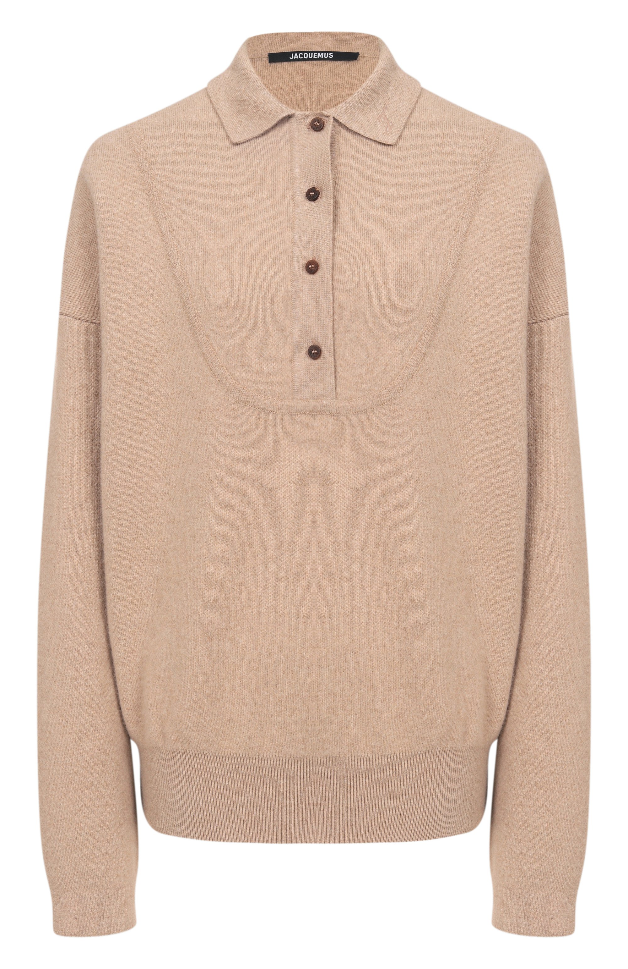 Поло из шерсти и кашеми�ра JACQUEMUS, арт. 25HSWW00623/AK00276, фото 1