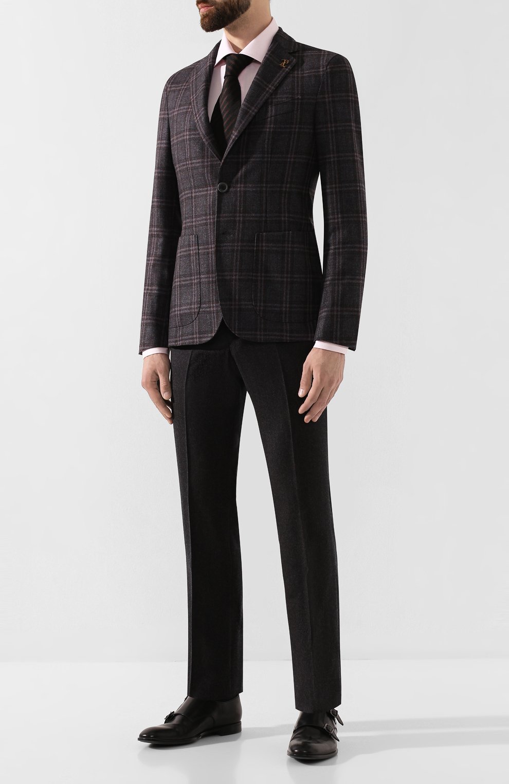 Шерстяные брюки PAL ZILERI, арт. P3110--Z---B1023, фото 2