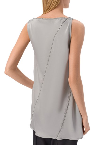 Атласный топ JIL SANDER, арт. J01NC0176/J65022, фото 4