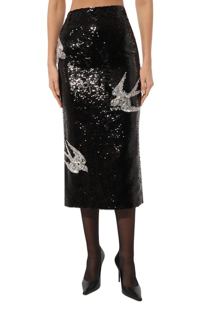 Юбка с отделкой пайетками YANINA, арт. T-2699, фото 3