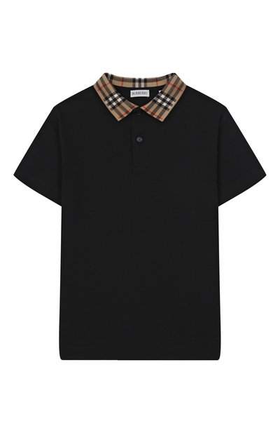 Хлопковое поло BURBERRY, арт. 8105570