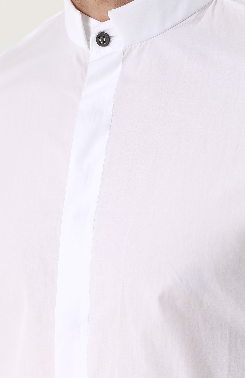 Хлопковая рубашка с воротником-стойкой MANUEL MARTE, арт. S6101=S01, фото 5