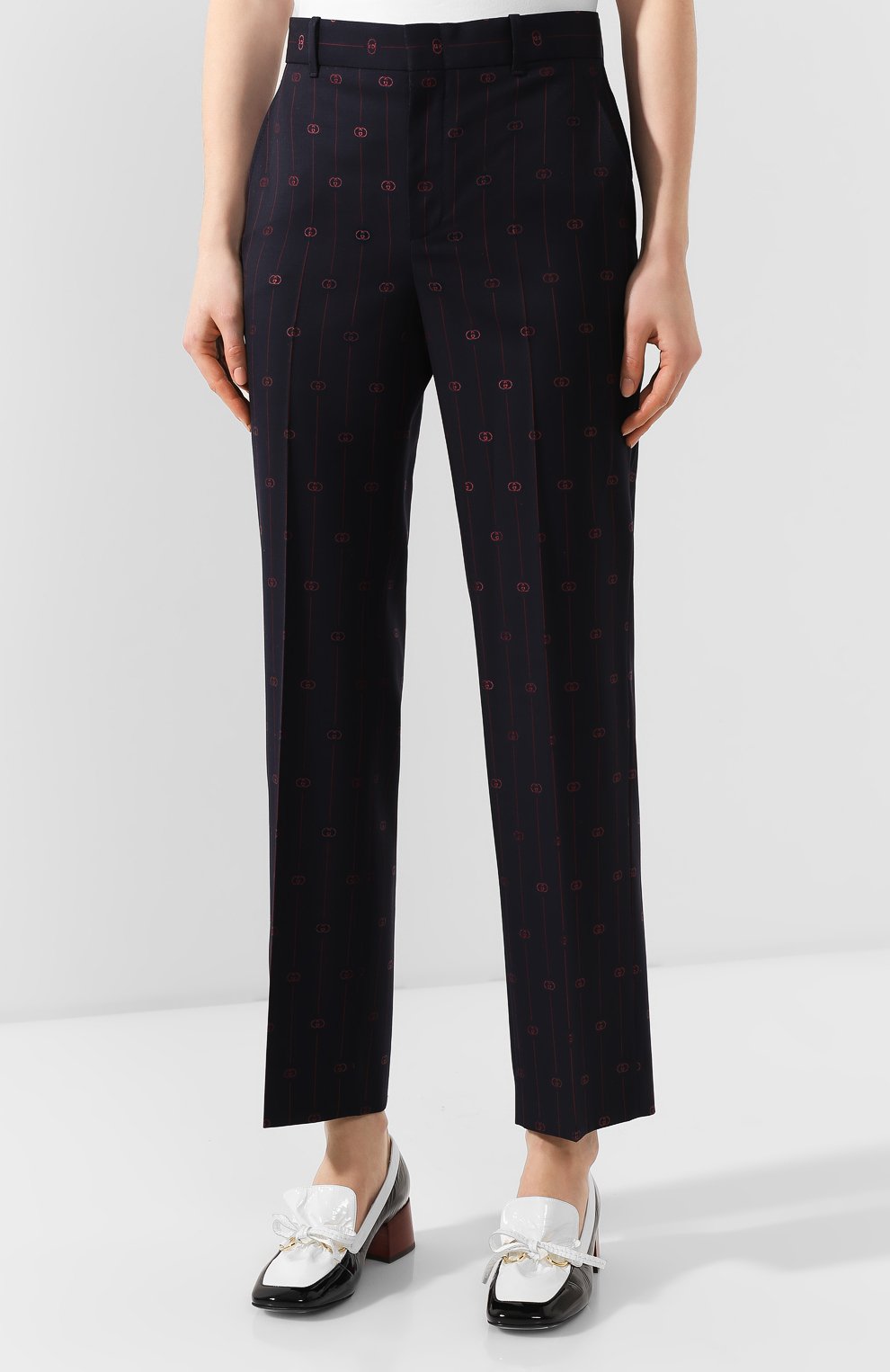 Шерстяные брюки GUCCI, арт. 595172/ZABJ0, фото 3