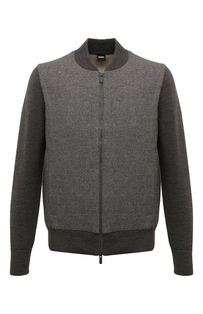 Мужской утепленный кардиган BOSS, арт. 50526850