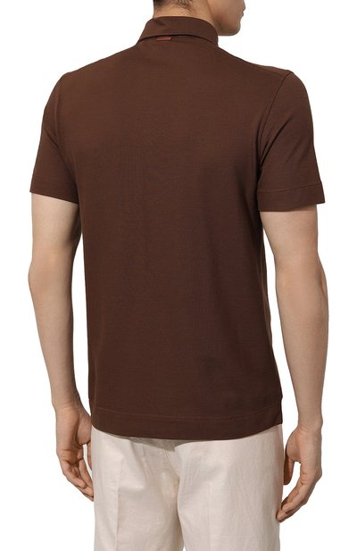 Хлопковое поло ZEGNA, арт. UD392A7/D752, фото 4