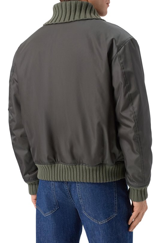 Бомбер MVST M25.1PM.0004*/BIG SIZE/NIPALY ZER0 Хаки  M25.1PM.0004*/BIG SIZE/NIPALY ZER0 Фото 4