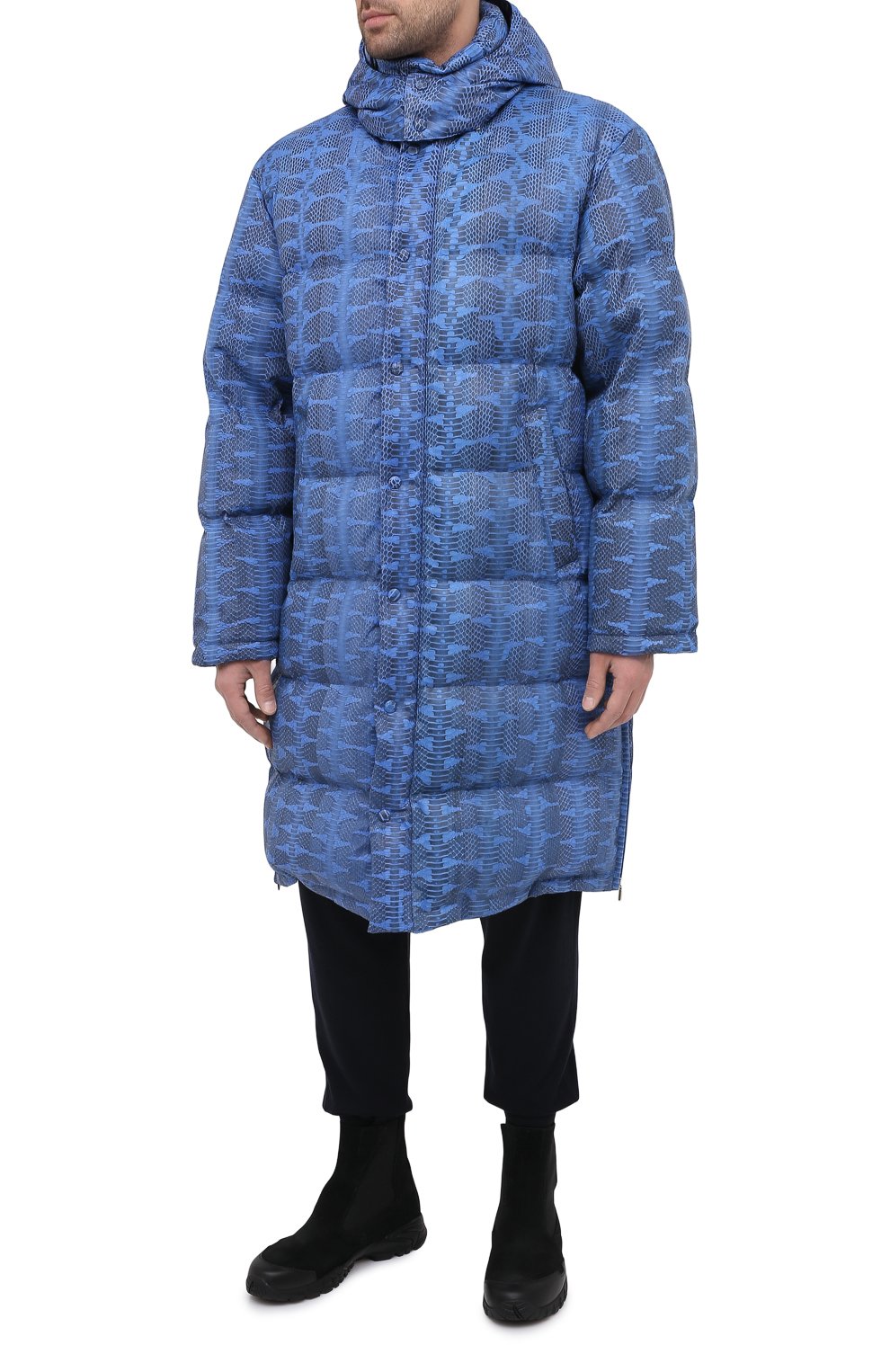 Кожаный пуховик ZILLI SPORT, арт. MAU-YD003-SDB00/0001, фото 3