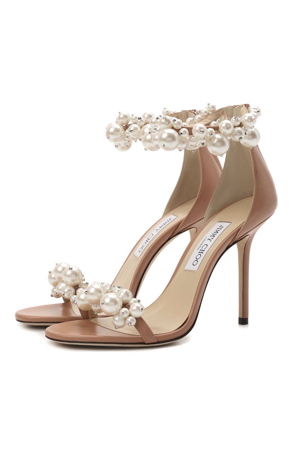 Кожаные босоножки maisel 100 JIMMY CHOO, арт. MAISEL 100/XPX, фото 1