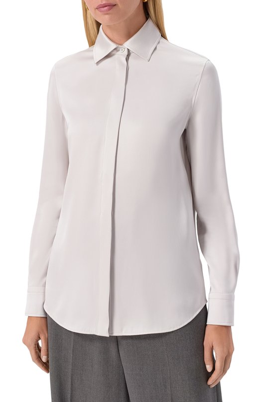 Шелковая блузка MVST M25.1PW.B004 Бежевый  M25.1PW.B004 Фото 3