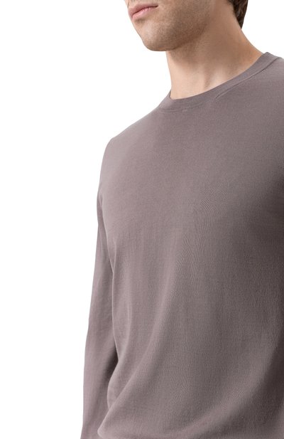 Хлопковый джемпер BRUNELLO CUCINELLI, арт. M2900100, фото 5