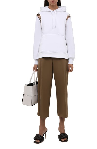Хлопковое худи BURBERRY, арт. 8032129, фото 2
