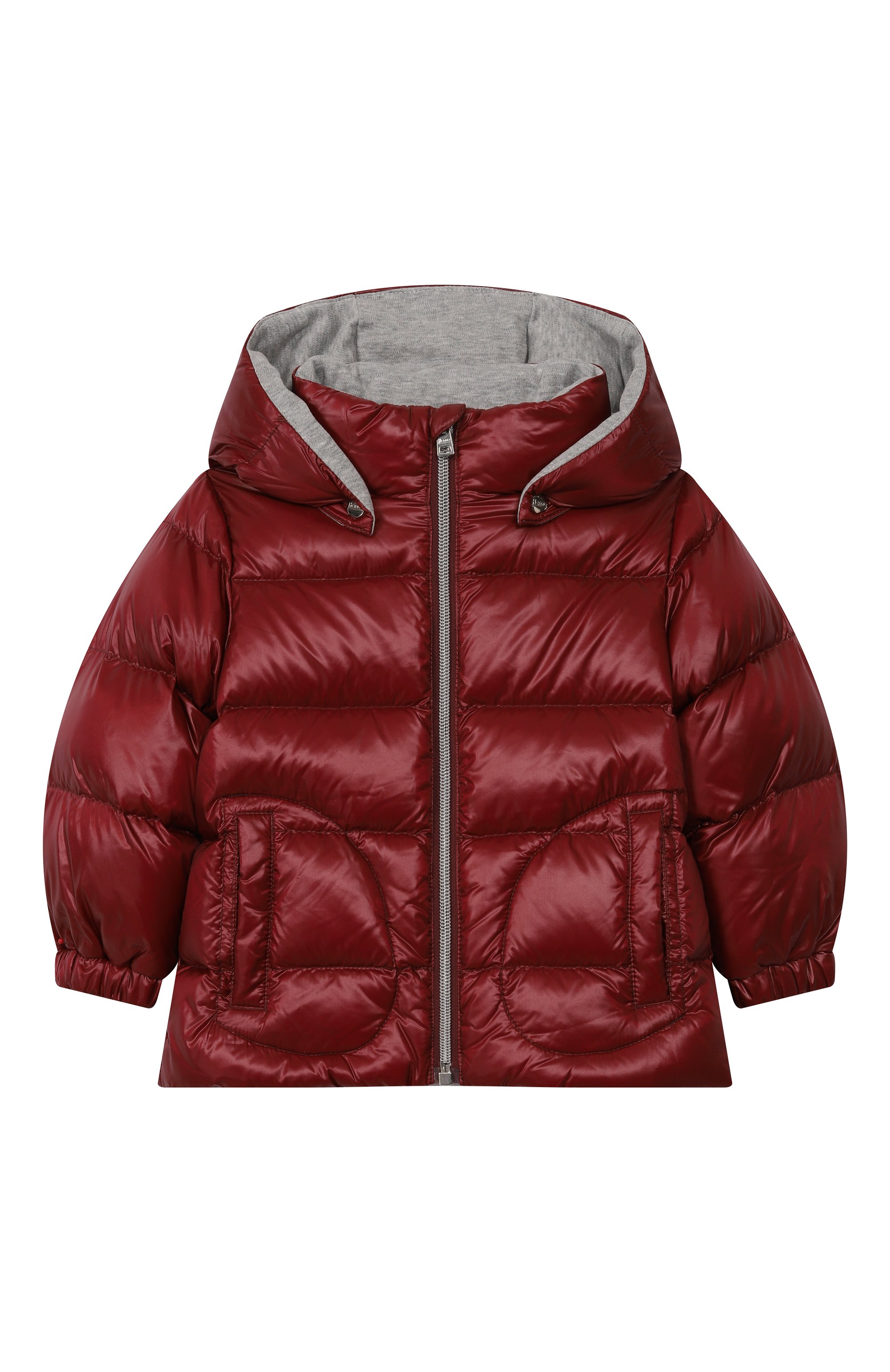 Пуховый комплект HERNO бордового цвета по цене 65950 руб., арт. PI000009K/12017Z/18M-24M, фото 2 Пуховый комплект HERNO, арт. PI000009K/12017Z/18M-24M, фото 2