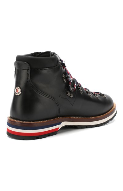 Кожаные ботинки на шнуровке MONCLER, арт. D2-09A-10175-00-019SC, фото 4
