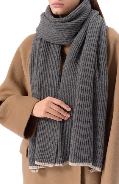Кашемировый шарф BRUNELLO CUCINELLI, арт. M12504989, фото 2
