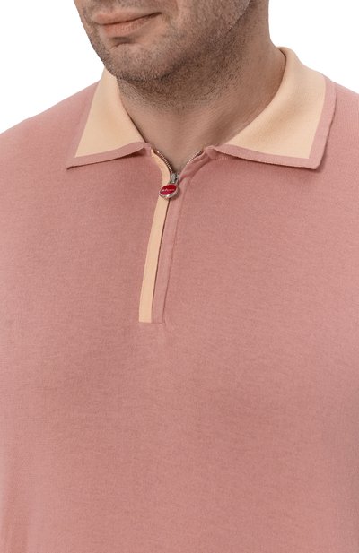 Хлопковое поло KITON, арт. UMK0571, фото 5