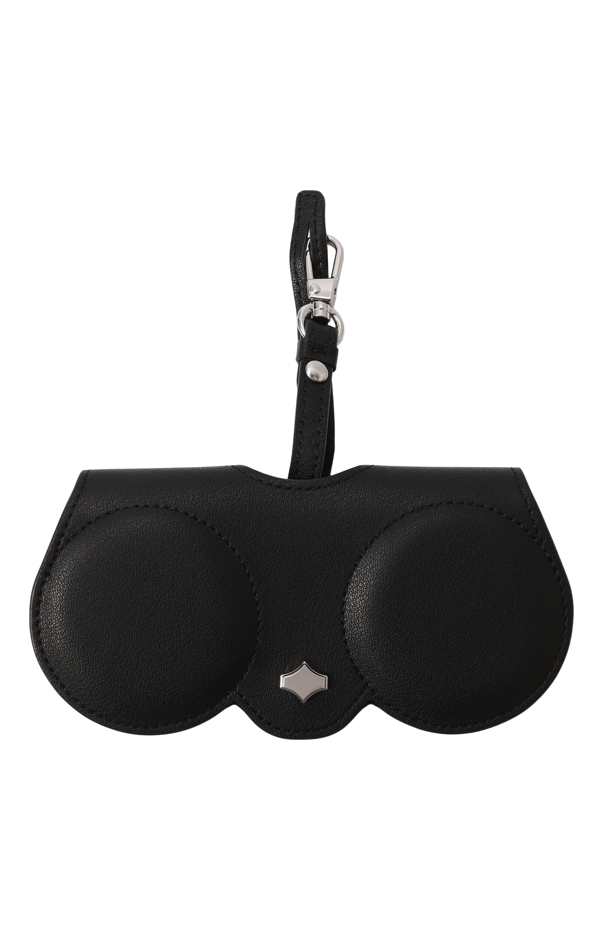 Кожаный футляр для очков ANY DI, арт. SP101602 BLACK SILVER, фото 1