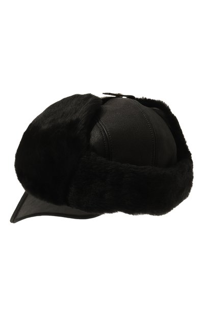 Кожаная бейсболка PRADA, арт. 2HC084-39A-F0002, фото 3