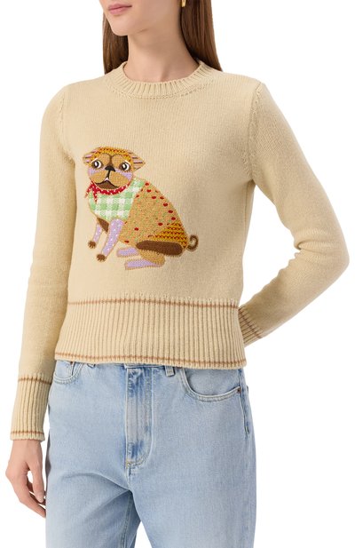 Шерстяной свитер VALENTINO, арт. 7B3KC66X9K2, фото 3