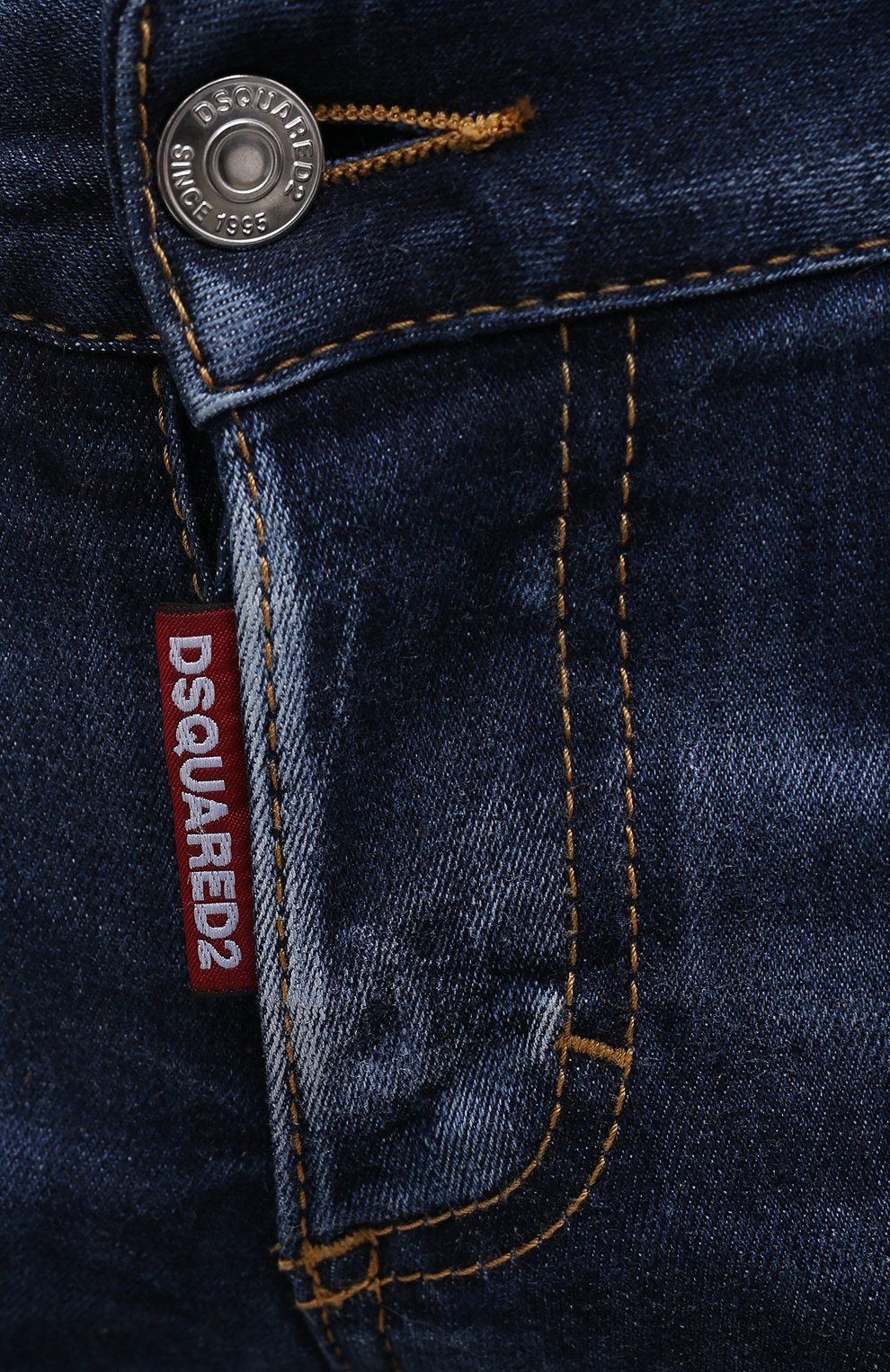 Джинсы DSQUARED2 синего цвета по цене 68700 руб., арт. S72LB0374/S30708, фото 5 Джинсы DSQUARED2, арт. S72LB0374/S30708, фото 5