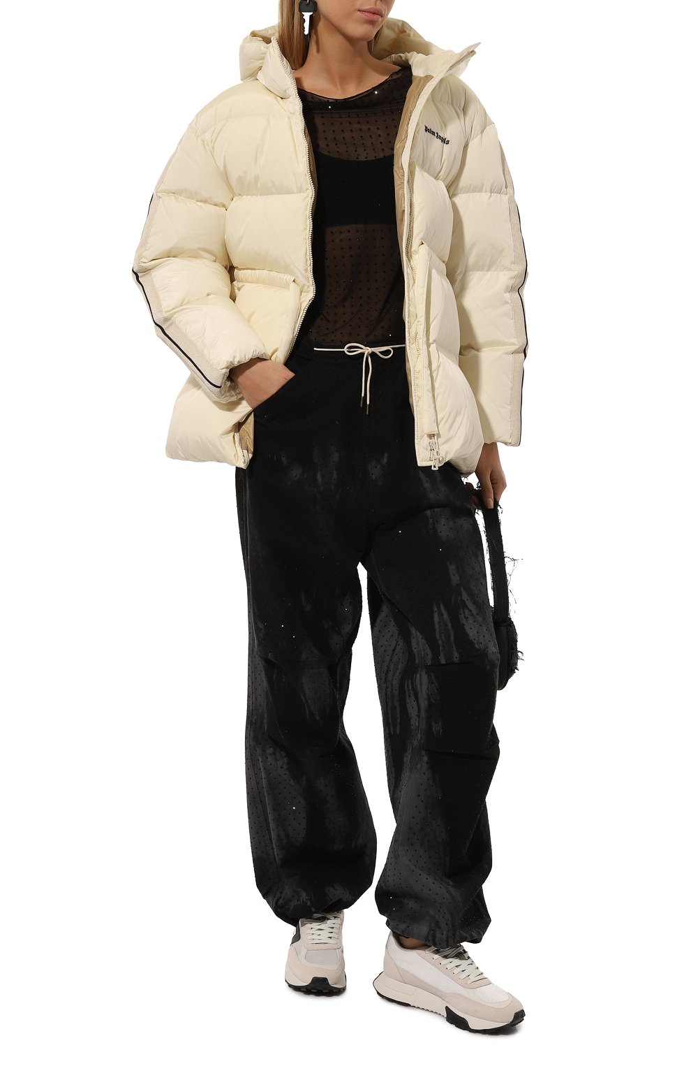 Пуховик PALM ANGELS, арт. PWED020F24FAB001, фото 2