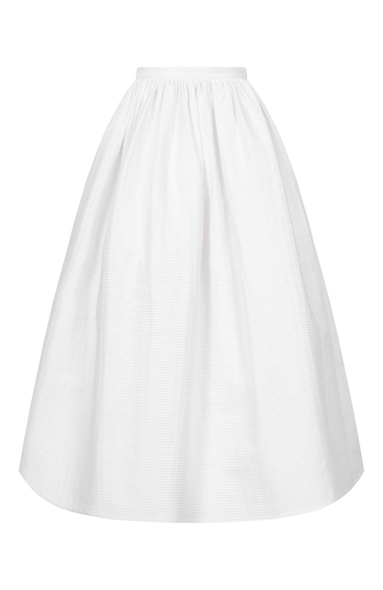 Хлопковая юбка MIU MIU, арт. MG1540-E6V-F0009, фото 2