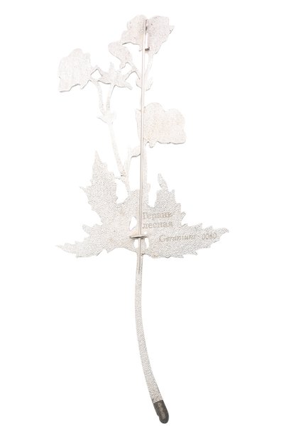 Брошь герань лесная РУССКИЕ САМОЦВЕТЫ, арт. 41509, фото 3