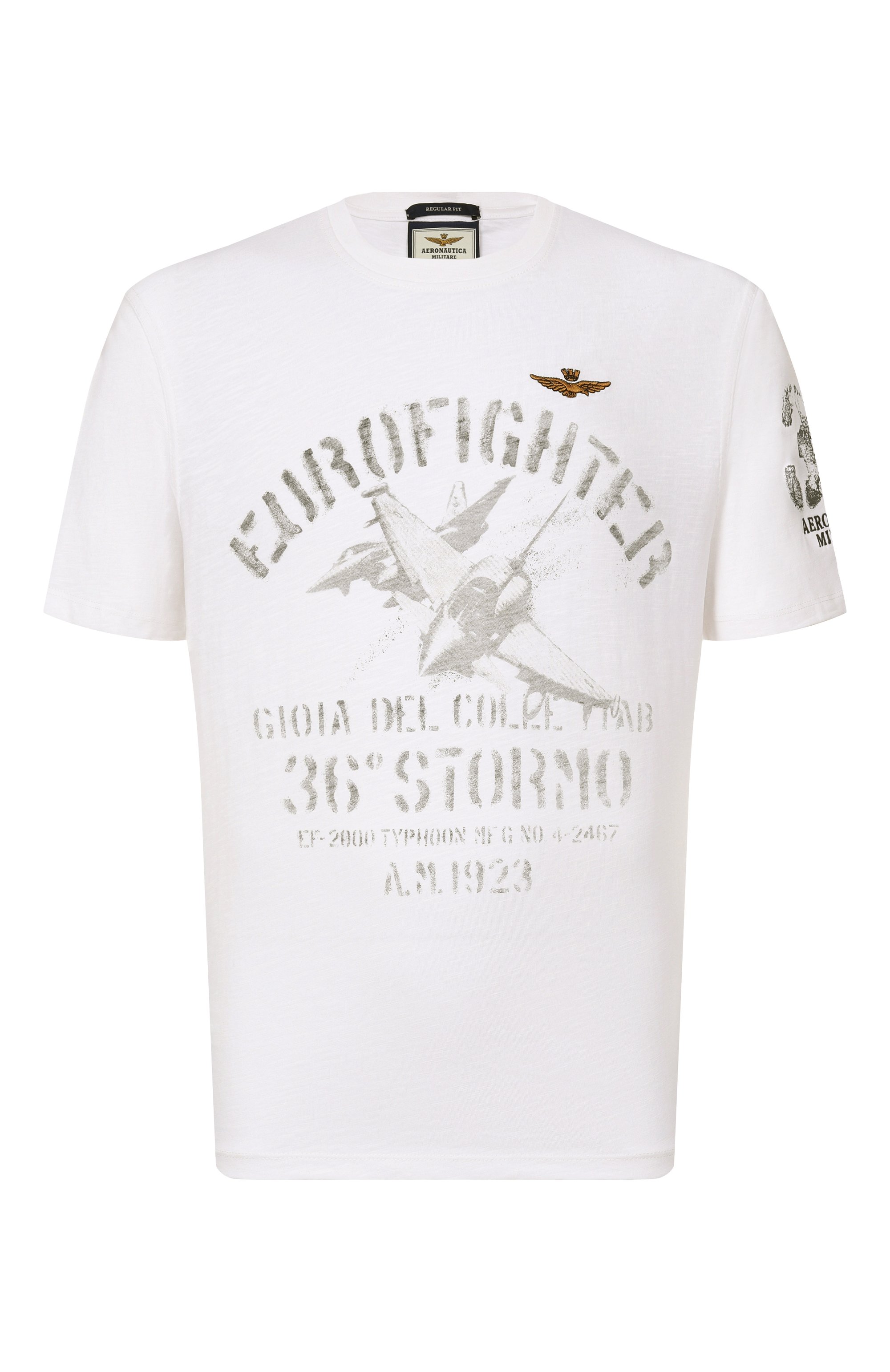 Хлопковая футболка AERONAUTICA MILITARE, арт. TS2525UJ00686, фото 1