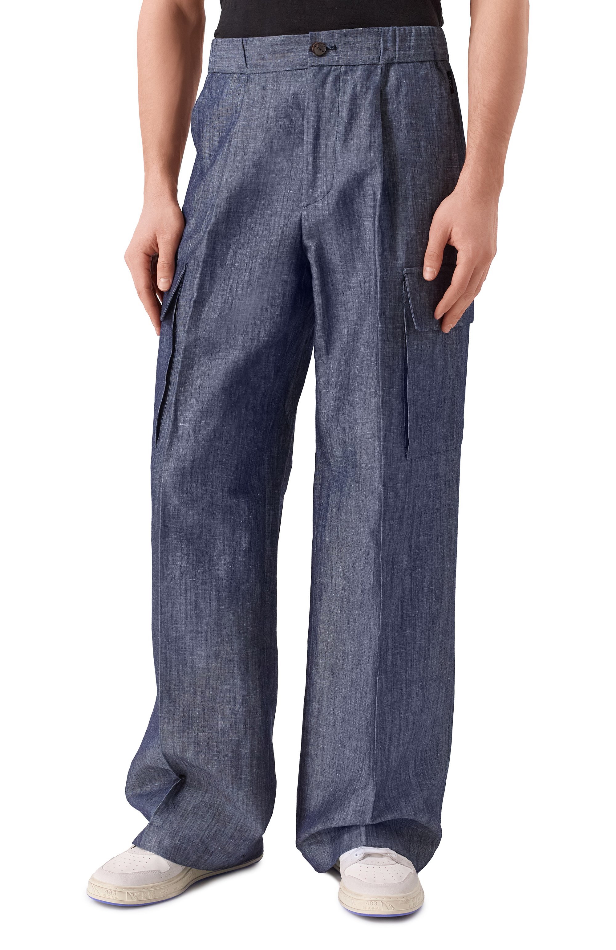 Брюки из хлопка и льна HEVO, арт. T0RREQUETTA 130/H726, фото 3