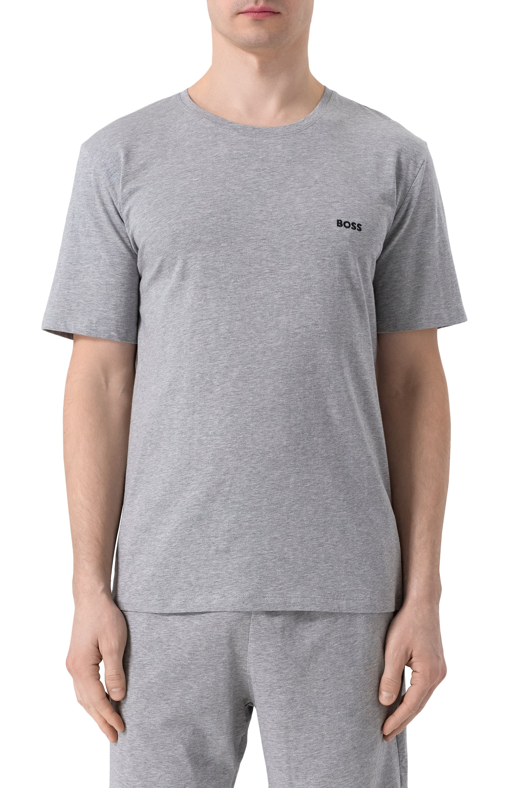 Хлопковая футболка BOSS, арт. 50515391, фото 3
