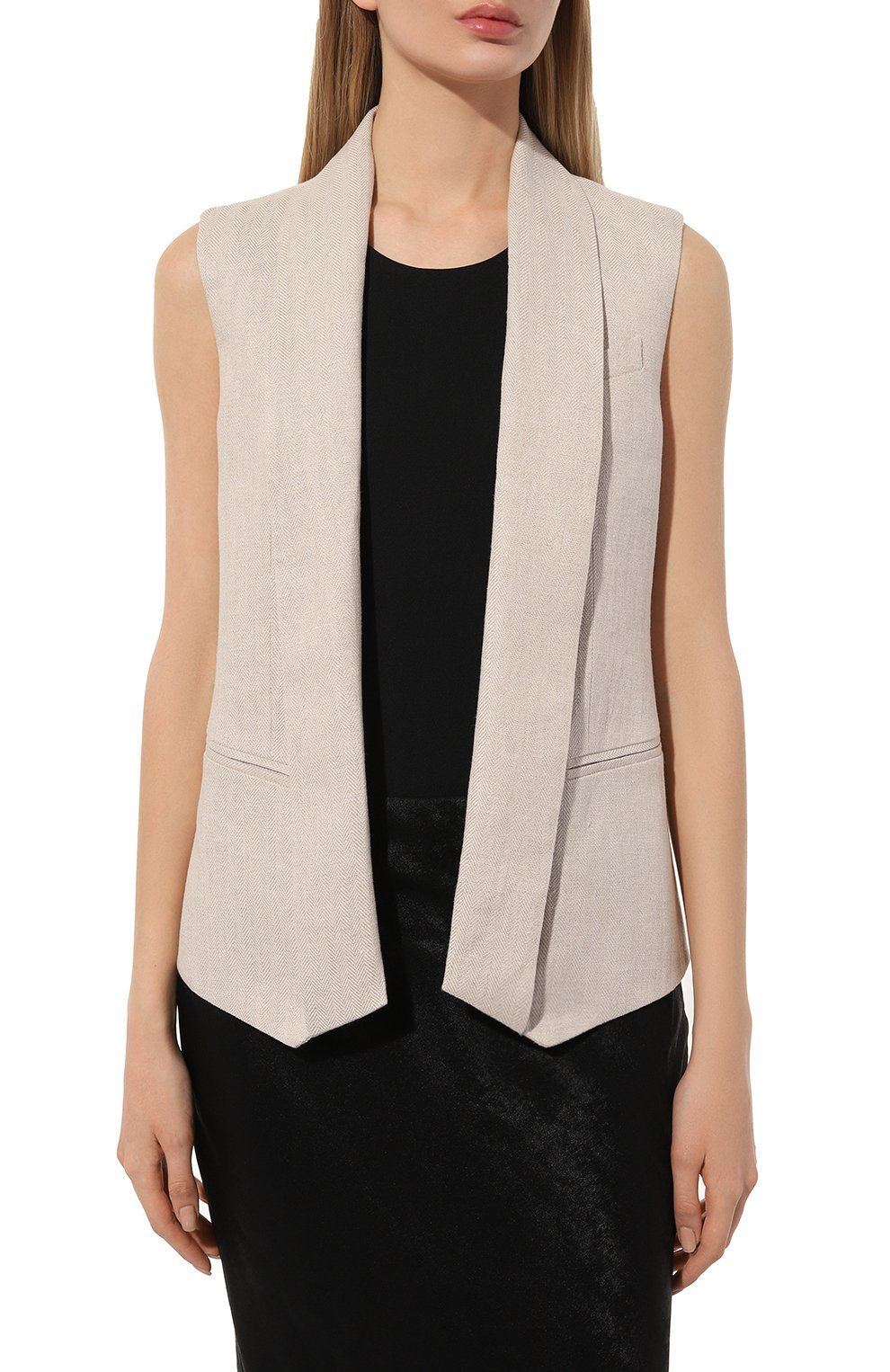 Льняной жилет ELEVENTY, арт. G80GILG02/TES0G092, фото 3