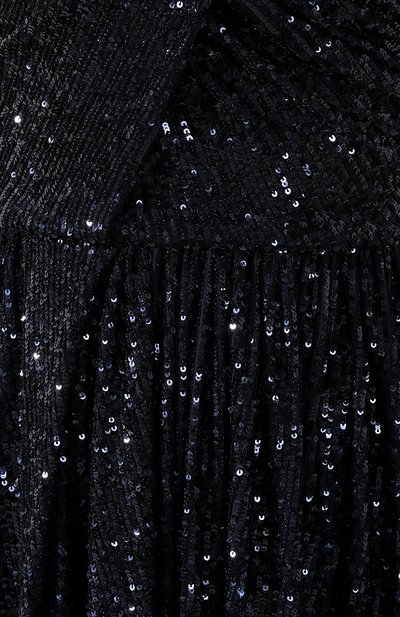 Платье SAINT LAURENT синего цвета по цене 195500 руб., арт. 614583/YB0K2, фото 5 Платье SAINT LAURENT, арт. 614583/YB0K2, фото 5