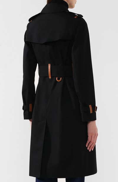 Хлопковый тренч kensington BURBERRY, арт. 8011221, фото 4