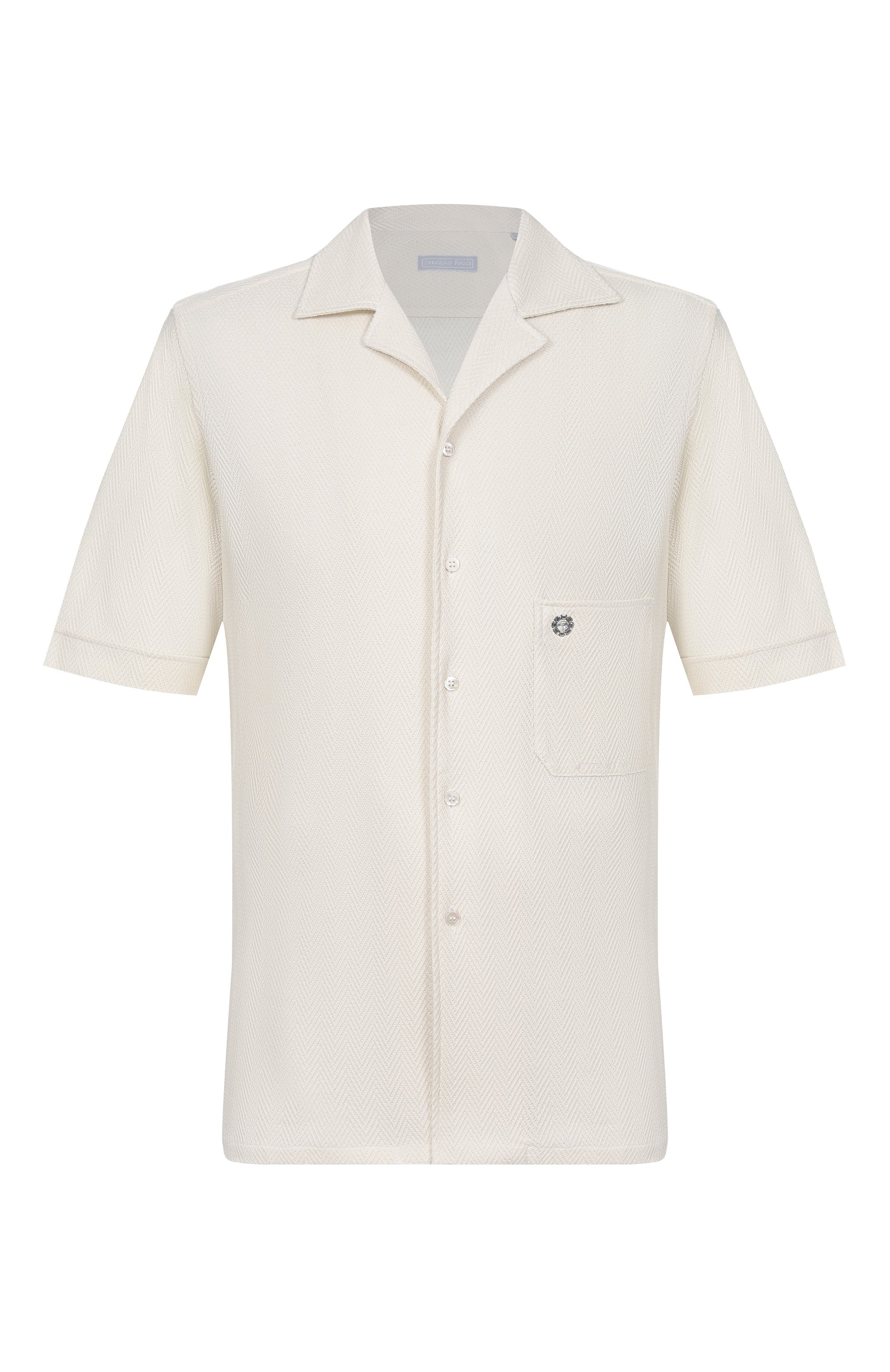 Рубашка из шелка и хлопка STEFANO RICCI, арт. CJ008195/DJ0002, фото 1