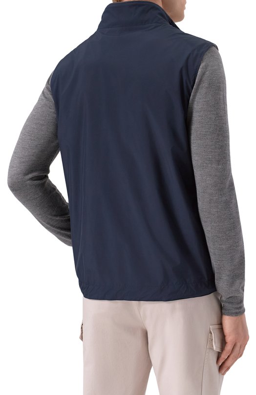 Двусторонний жилет Corneliani 27C5X2/2720120 Синий  27C5X2/2720120 Фото 4
