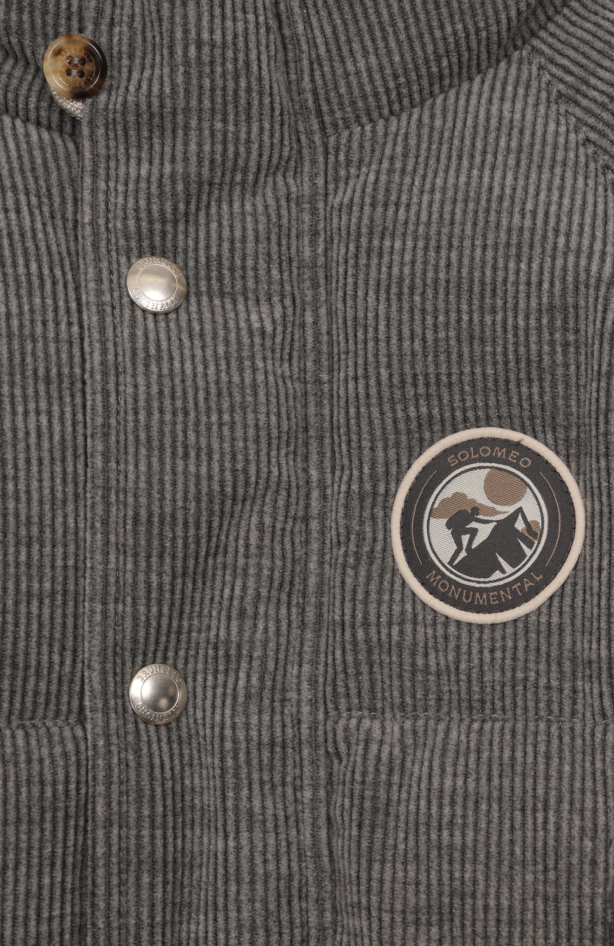 Вельветовый пуховик BRUNELLO CUCINELLI, арт. BV415J333C, фото 3