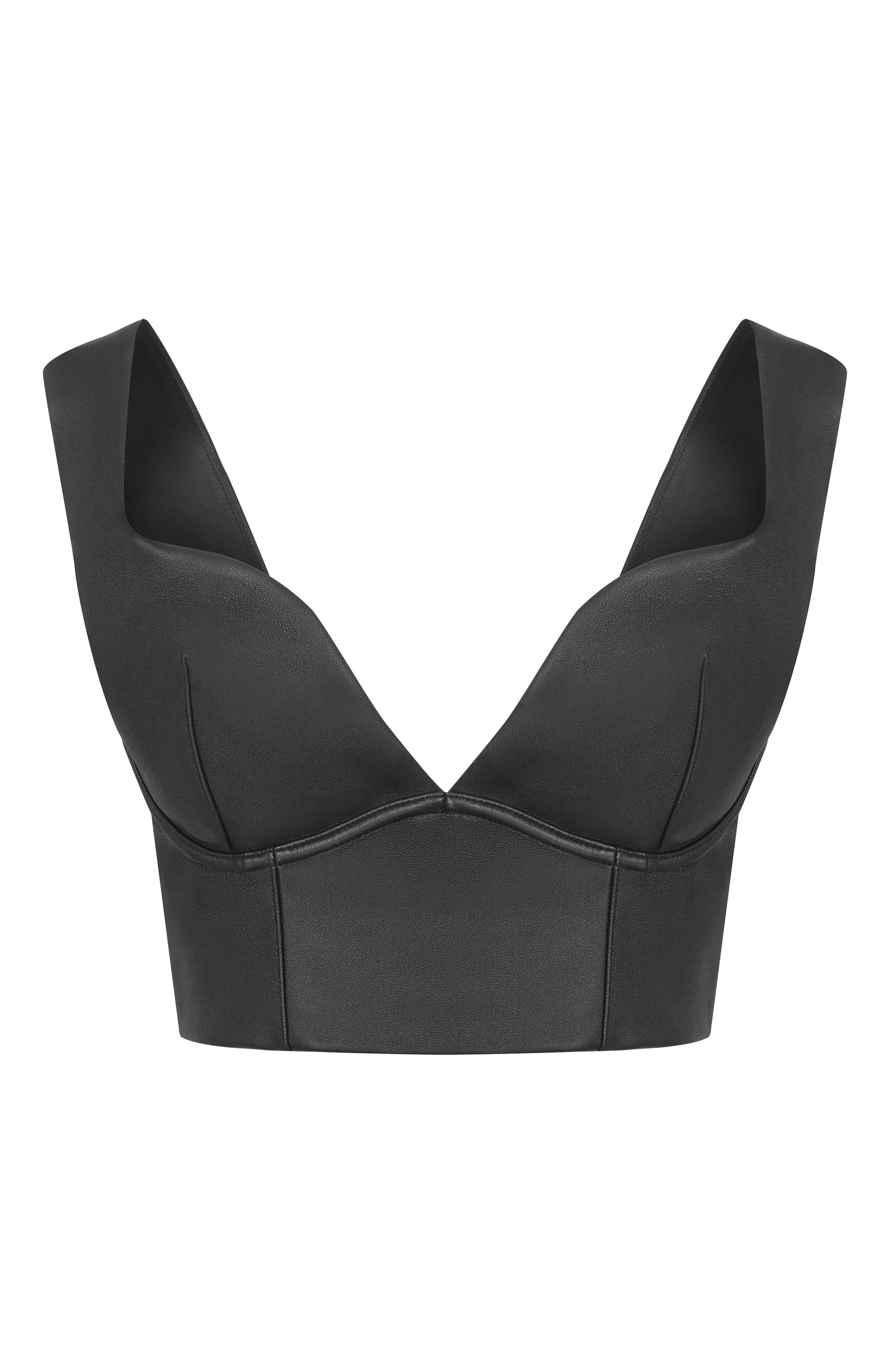 Кожаный топ-бюстье LIVY, арт. 655564005, фото 1