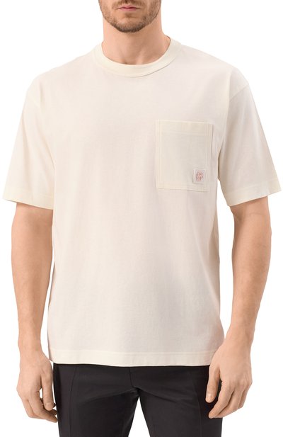 Хлопковая футболка BOSS ORANGE, арт. 50536784, фото 3