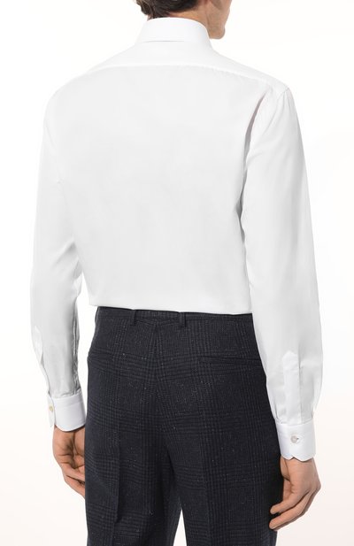 Хлопковая сорочка KITON, арт. UCIH06143, фото 4